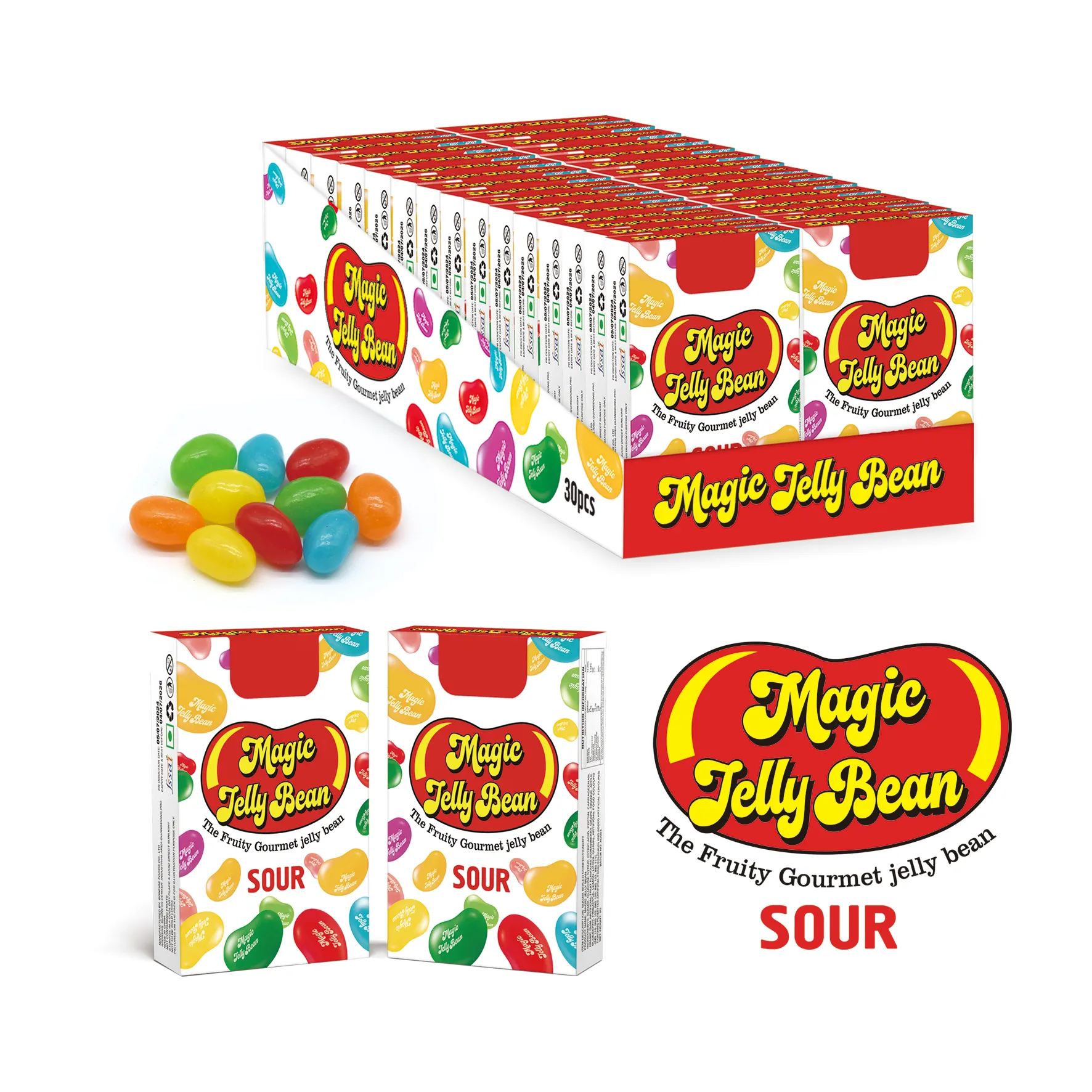 wholesale fruity gourmet jelly bean